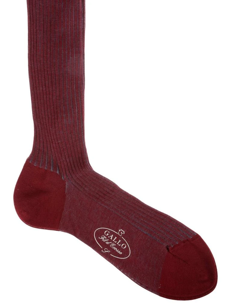 GALLO Gallo Ribbed Knee-High Socks 2