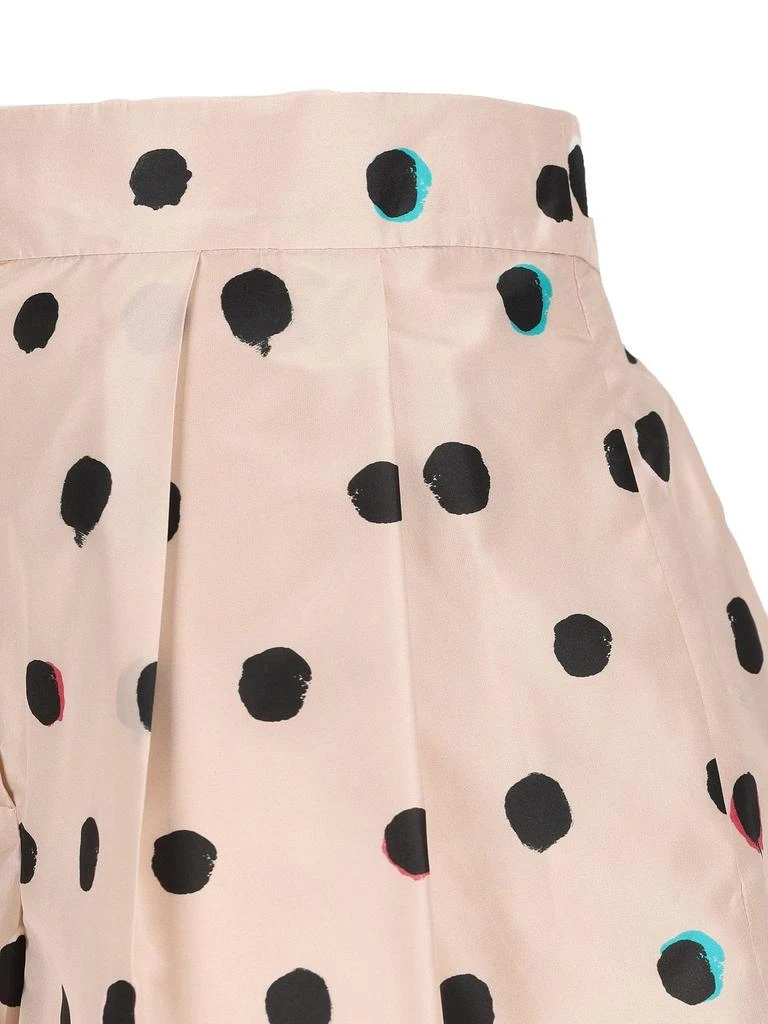 Fendi Fendi Falena Dots Printed Turn-Up Hem Shorts 4