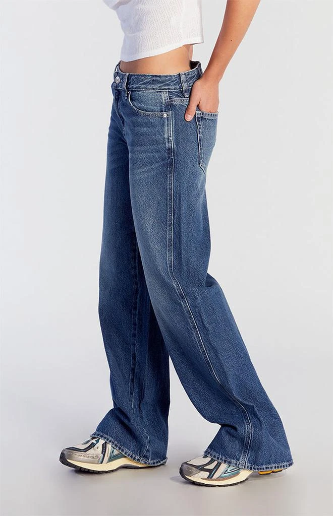 PacSun Casey Low Rise Baggy Jeans Medium Indigo 3