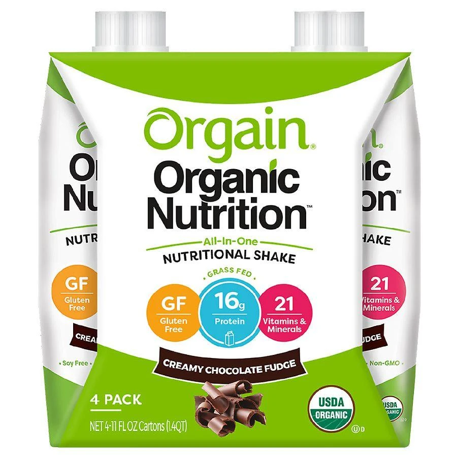 Orgain Organic Nutrition All-In-One Nutritional Shake Creamy Chocolate Fudge 1