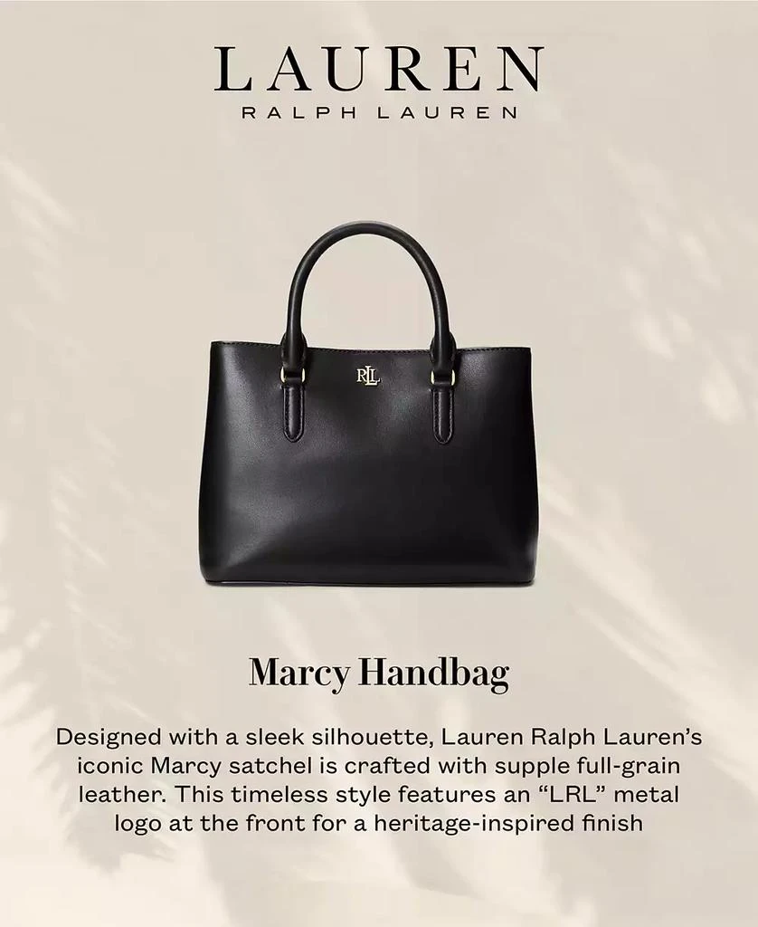 Ralph Lauren Leather Small Marcy Satchel 7