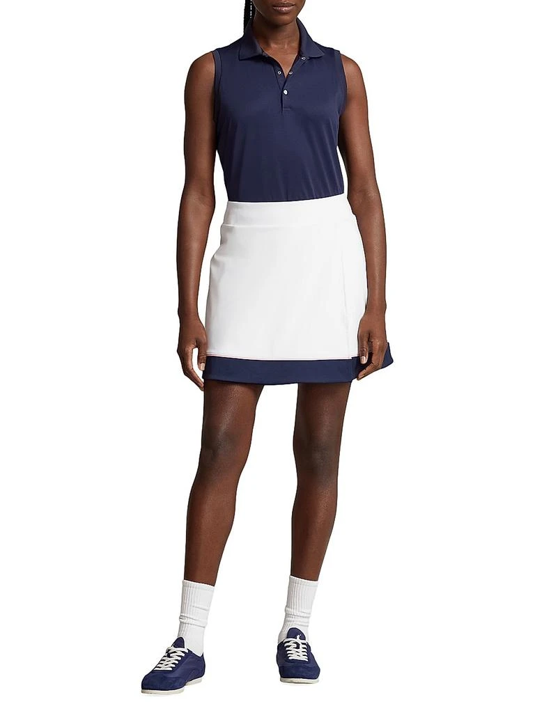 Ralph Lauren Interlock Faux-Wrap Skort 2
