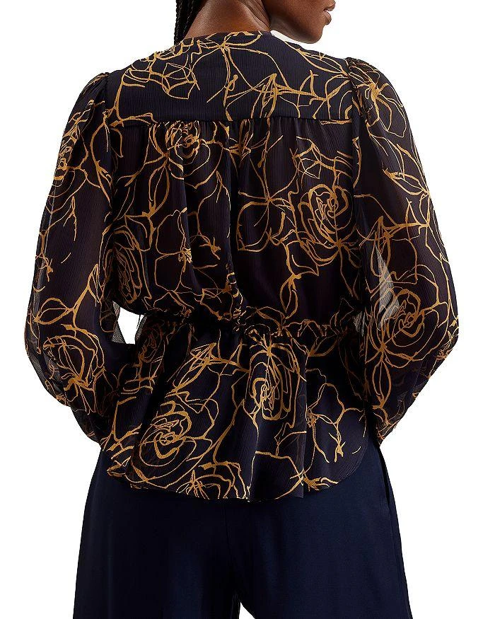 Ted Baker London Kazuko Tie Front Blouse 3
