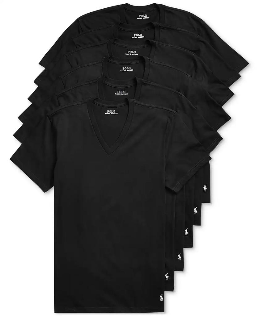 Ralph Lauren Men
s Classic-Fit V-Neck Undershirts, 5+ 1 Free Bonus Pack