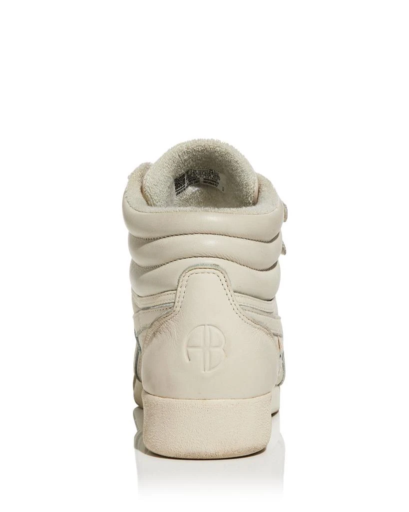 Reebok x Anine Bing Women's Freestyle High Top Sneakers 4