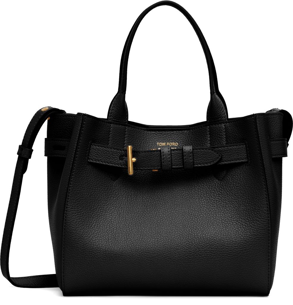 Tom Ford Black Grain Leather Audrey Small Bag