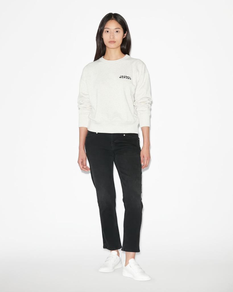 Isabel Marant ISABEL MARANT, SHAD LOGO SWEATSHIRT - Women - White - 38