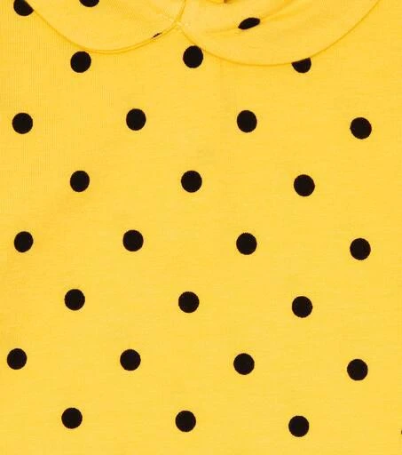 Mini Rodini Baby polka dot jersey onesie 3