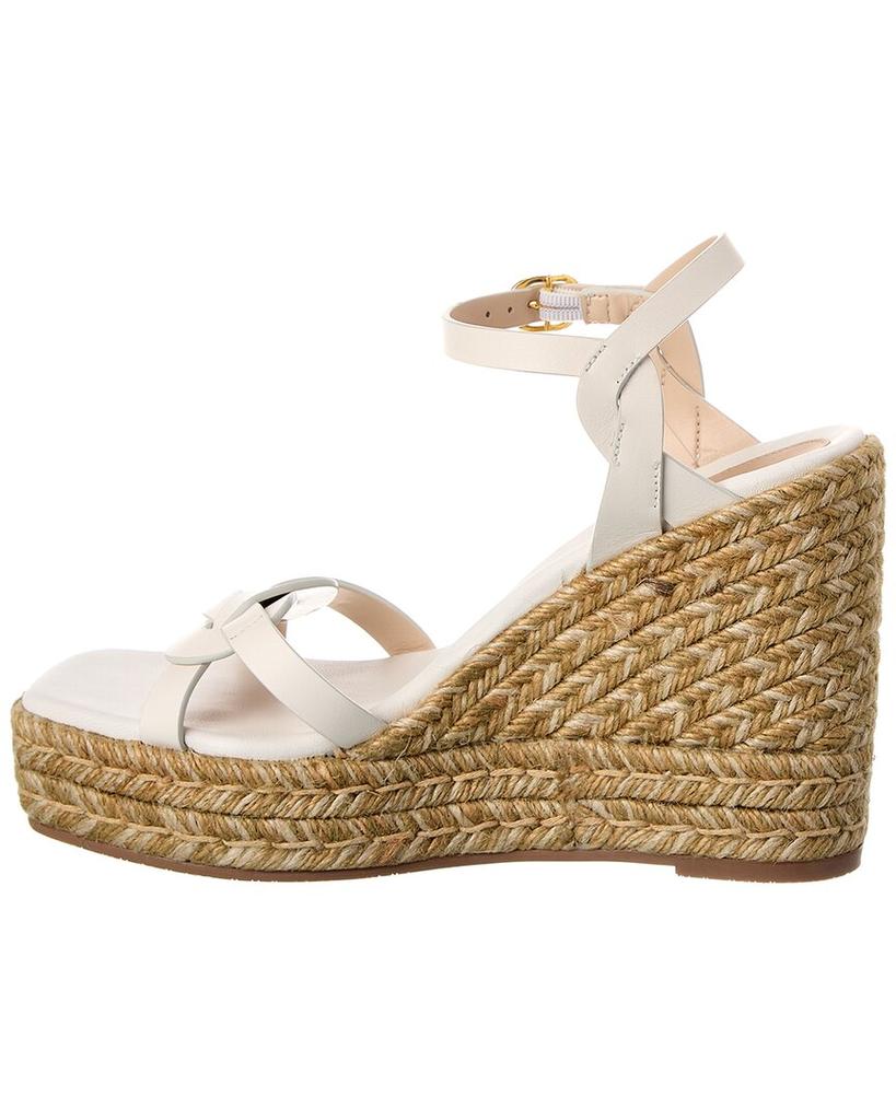 Stuart Weitzman Stuart Weitzman Braida Max Leather Wedge Espadrille