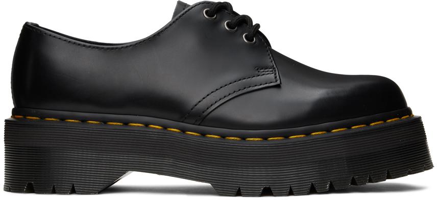 Dr. Martens Black 1461 Quad Derbys