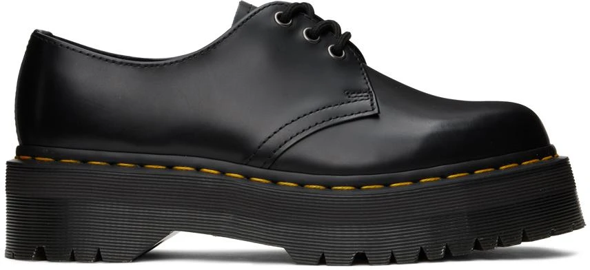 Dr. Martens Black 1461 Quad Derbys 1
