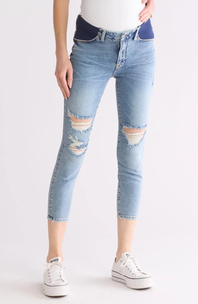 Good American Good Petite Skinny Maternity Jeans 1
