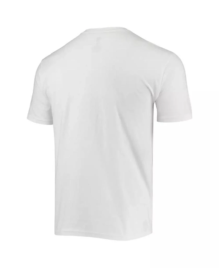 NBA Exclusive Collection Men's NBA x McFlyy White Brooklyn Nets Identify Artist Series T-shirt 4