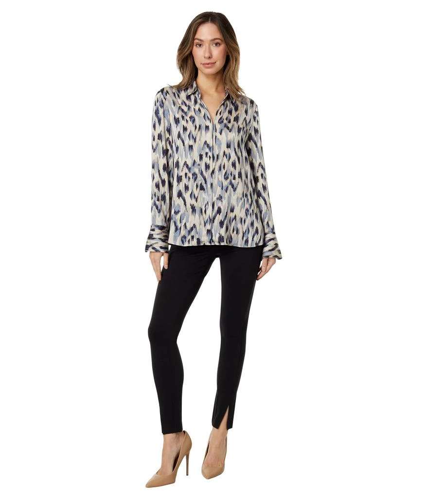 NIC+ZOE Misty Ikat Shirt 4