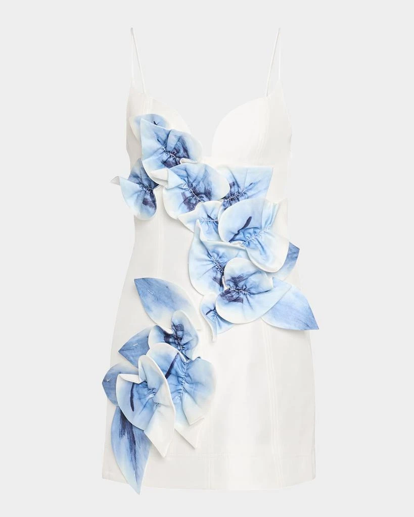 knee length dresses for ladies Light Blue Bubble Mini Dress - All Dresses main image 1