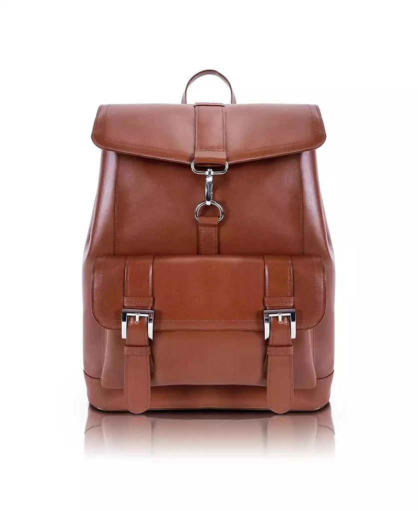 McKlein Hagen Leather Laptop Backpack 6