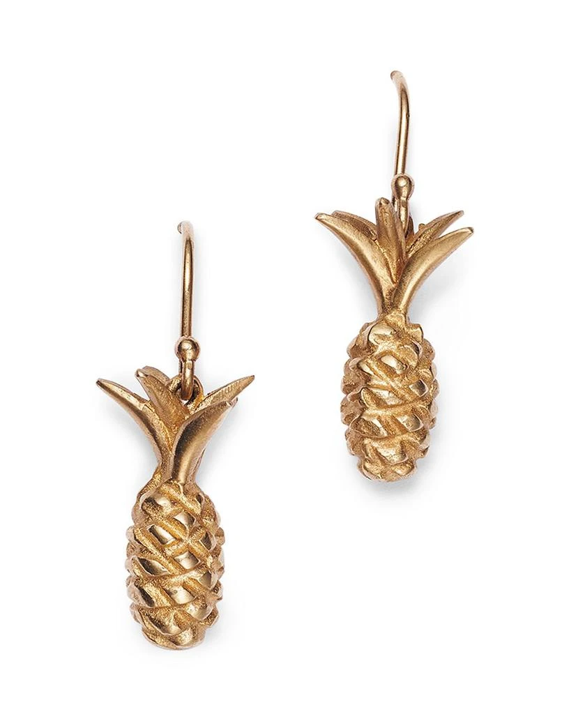 ANNETTE FERDINANDSEN DESIGN 14K Yellow Gold Pineapple Drop Earrings 1