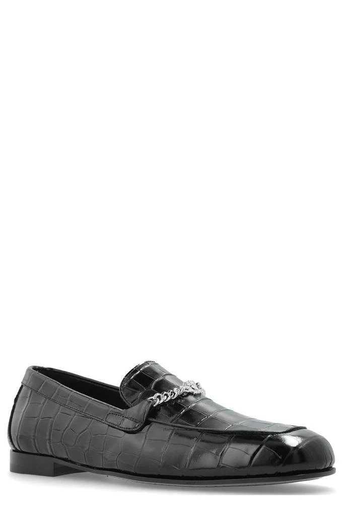 Versace Versace Embossed Slip-On Loafers 2
