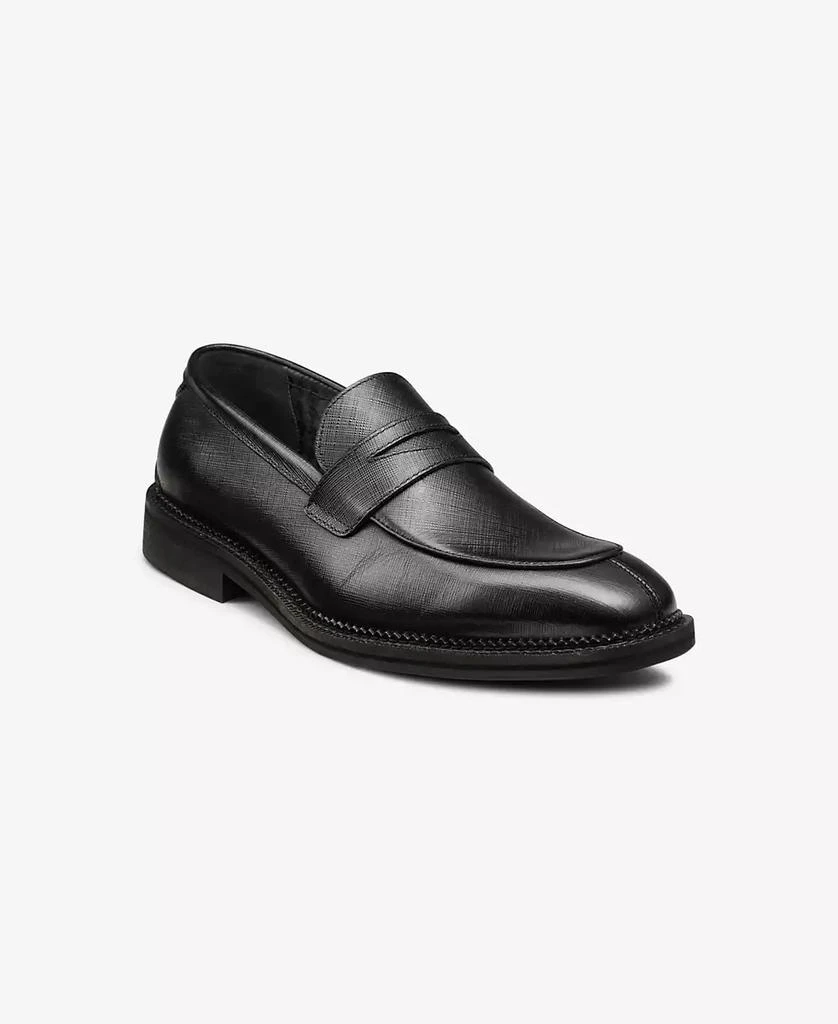 KARL LAGERFELD PARIS Men's Saffiano Leather Penny Loafer 1