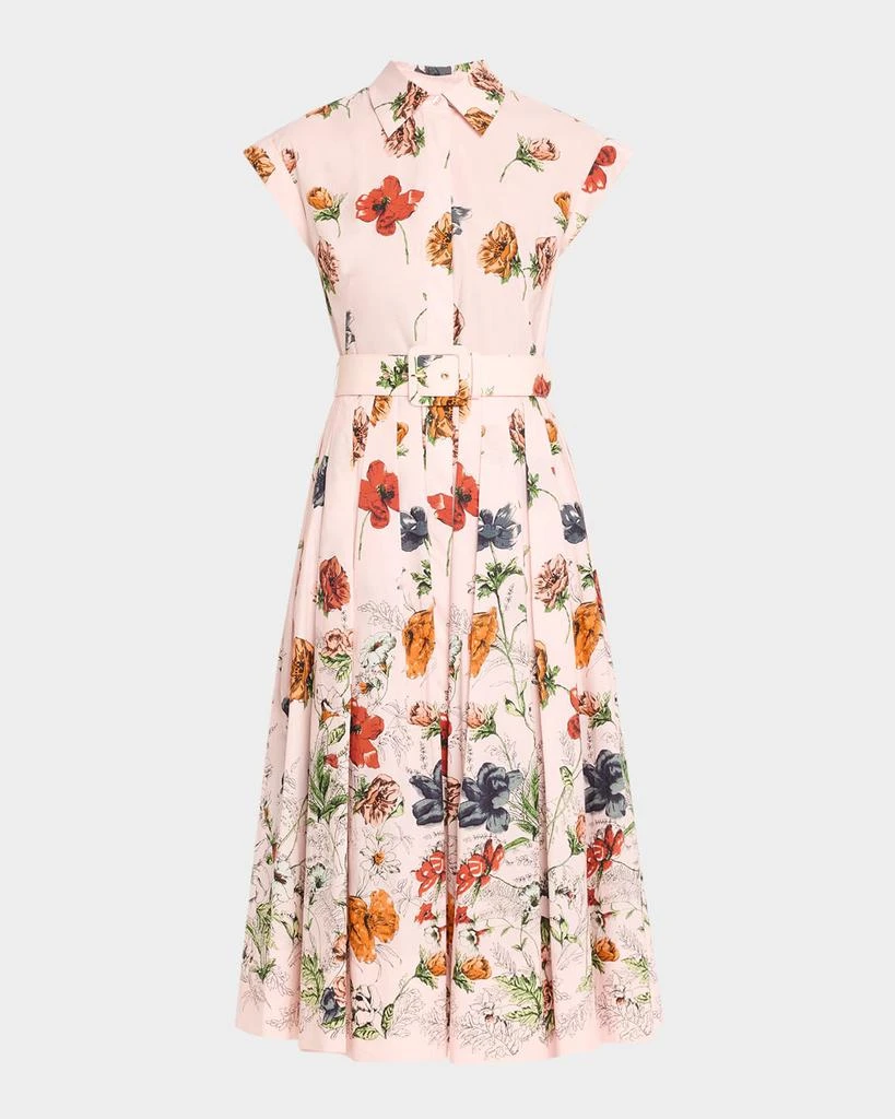 Cara Cara Octavia Floral Cap-Sleeve Dress 1