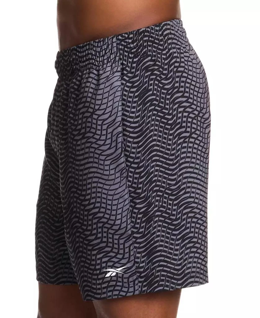 Reebok Men's Textured Logo Woven Shorts 3
