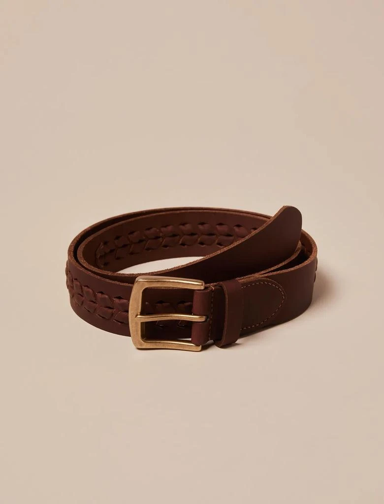 Lucky Brand Brown Leather studded Belt brass Buckle 36 Lucky Brand | Accessories | Lucky Brand Belt Brown Leather  main image 4