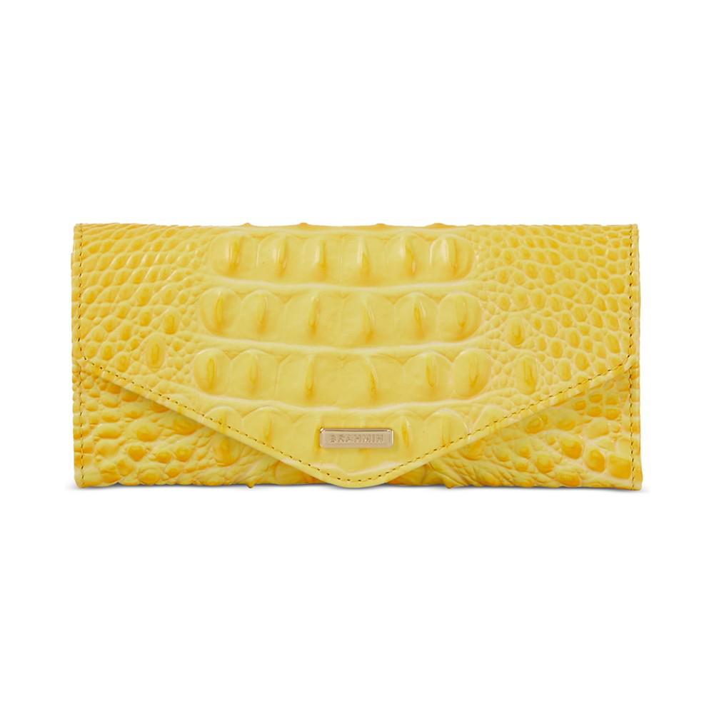 Brahmin Veronica Melbourne Embossed Leather Wallet