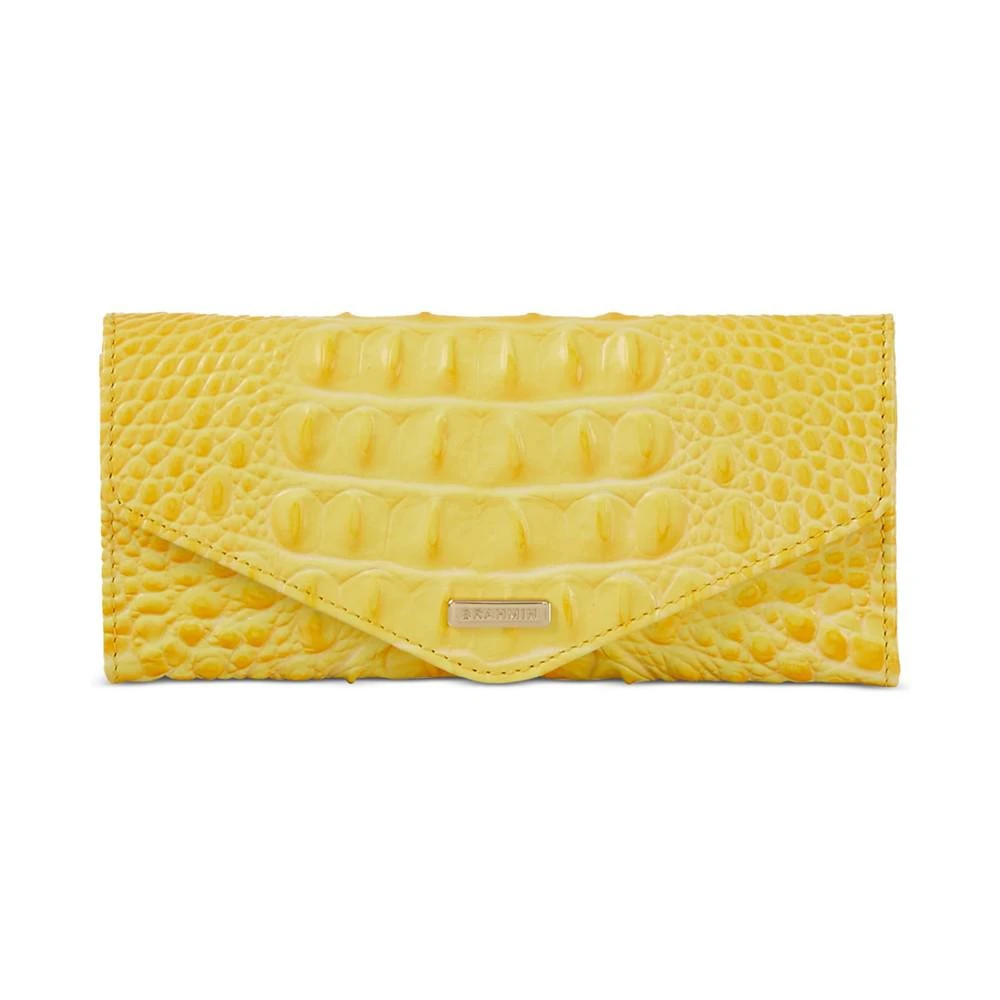 Brahmin Veronica Melbourne Embossed Leather Wallet 1