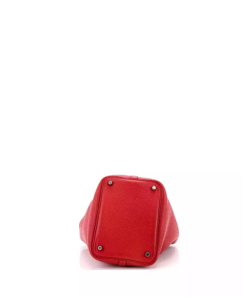 Pre-Owned HERMÉS PM Picotin Lock Bag Clemence 4