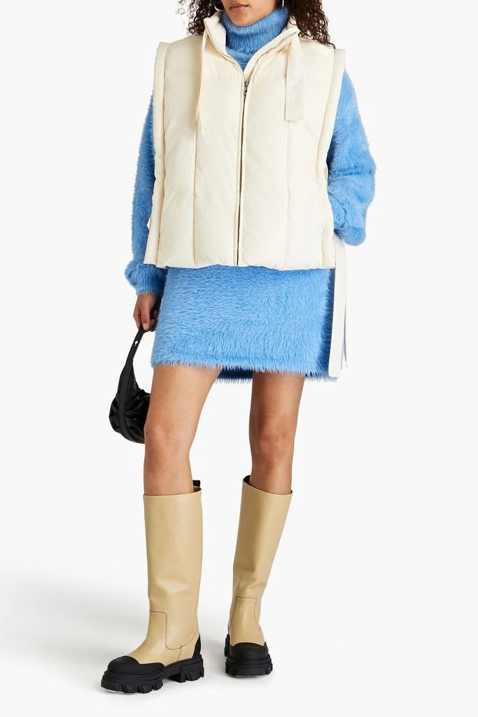 Ganni Padded twill vest 2