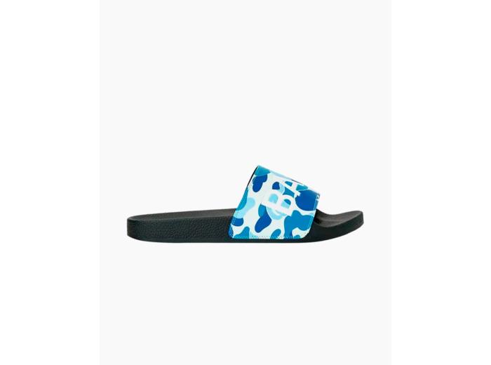 A Bathing Ape A Bathing Ape ABC Camo Slide Blue 2023