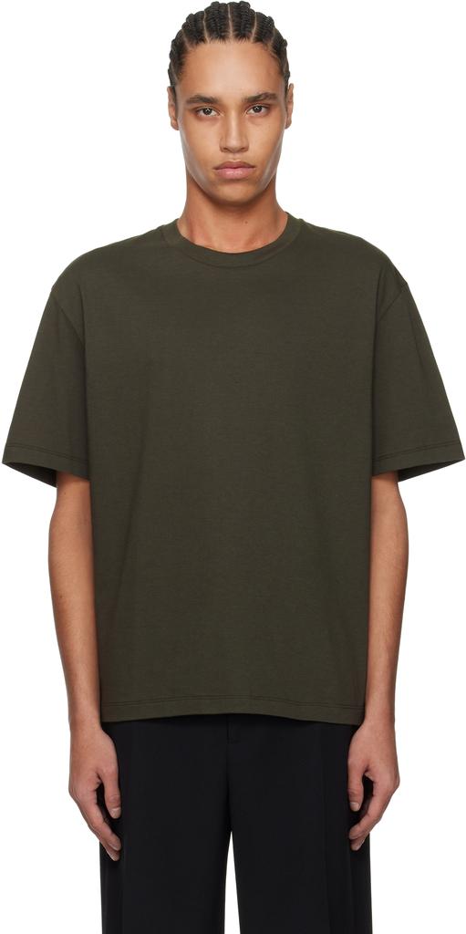 ★HELMUT LANG★ Garment Dyed Upstate Short Sleeve T-Shirt Bl Helmut Lang Garment-Dyed Upstate Tee | HELMUTLANG.COM