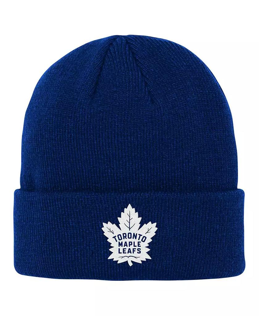 Outerstuff Big Boys and Girls Blue Toronto Maple Leaf's 2.0 Essential Cuffed Knit Hat