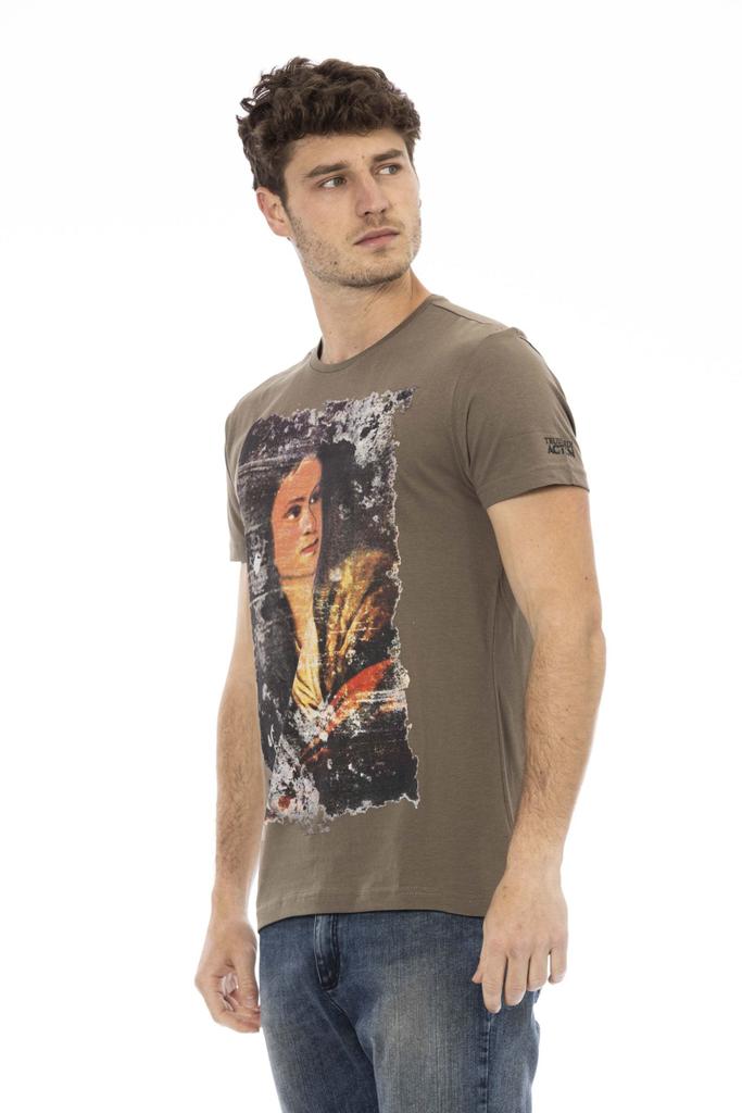 Trussardi Action Trussardi Action Brown Cotton T-Shirt