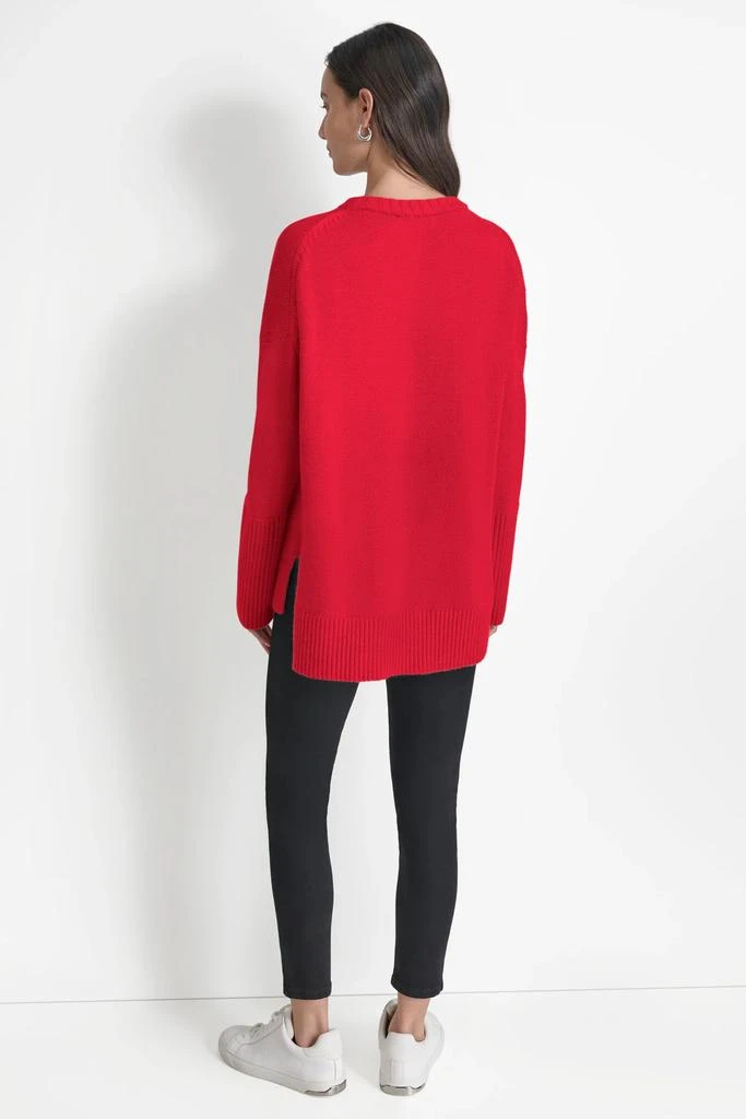 DKNY VARSITY LOGO SWEATER 2
