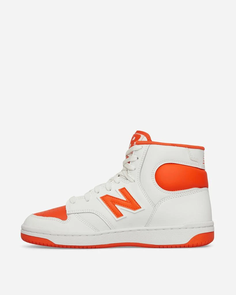New Balance 480 Hi Sneakers White / Orange 3