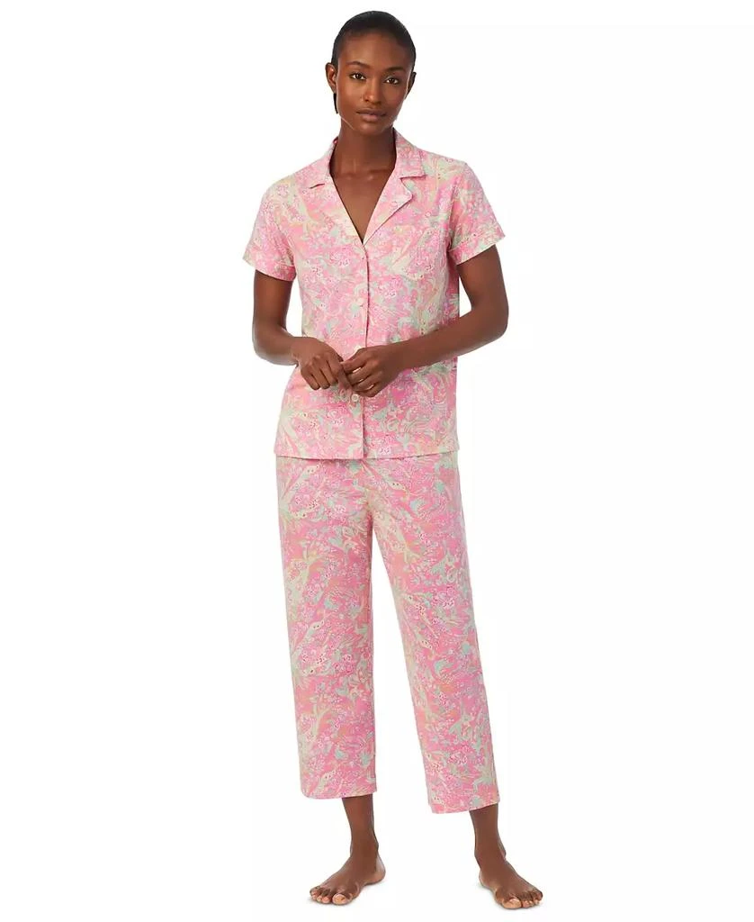 Ralph Lauren Women's 2-Pc. Printed Capri Pajamas Set 1