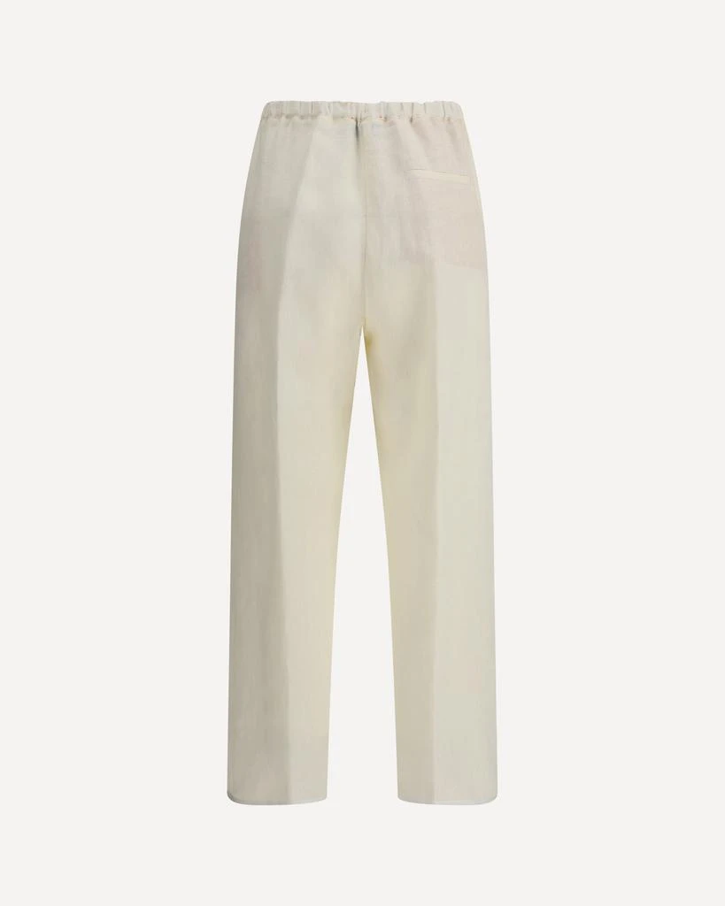 FORTE_FORTE Embroidered linen Pants 2
