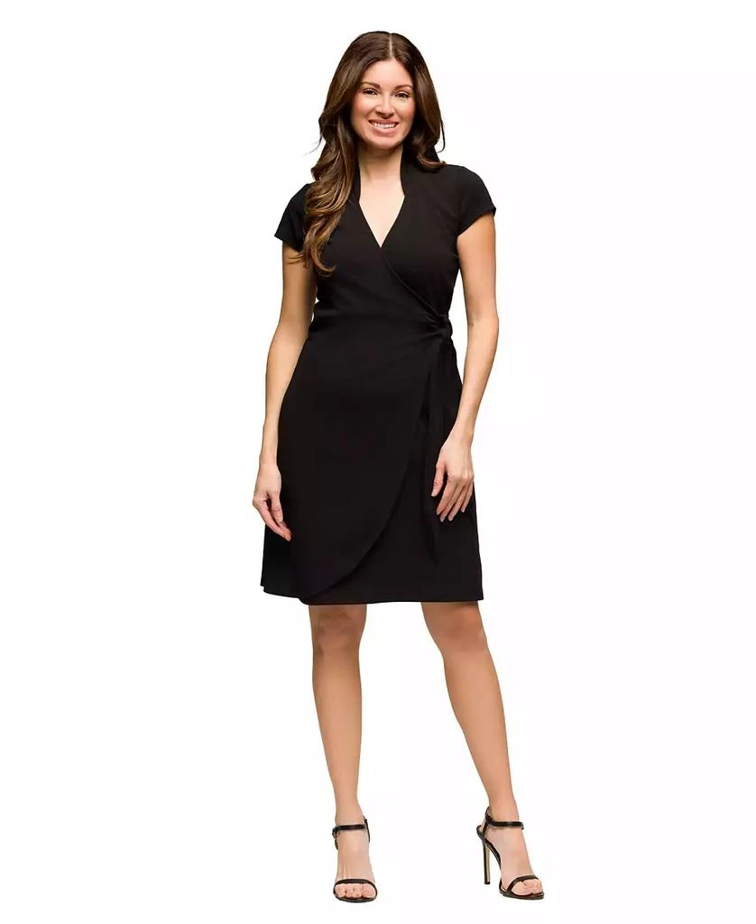 gray knee length dress Marsoni M286S Short Formal Sequin Knee Length Dress main image 1