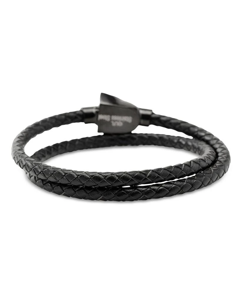 Cufflinks Inc. Darth Vader Helmet Double Wrap Leather Bracelet 2