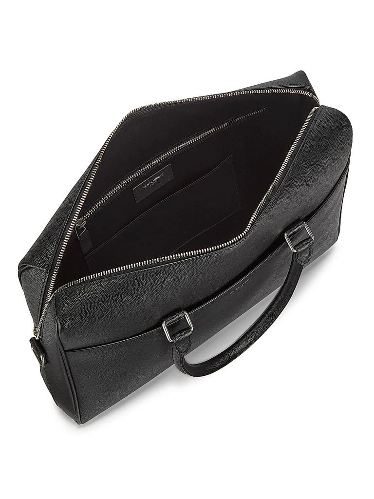 Yves Saint Laurent Leather Briefcase 3