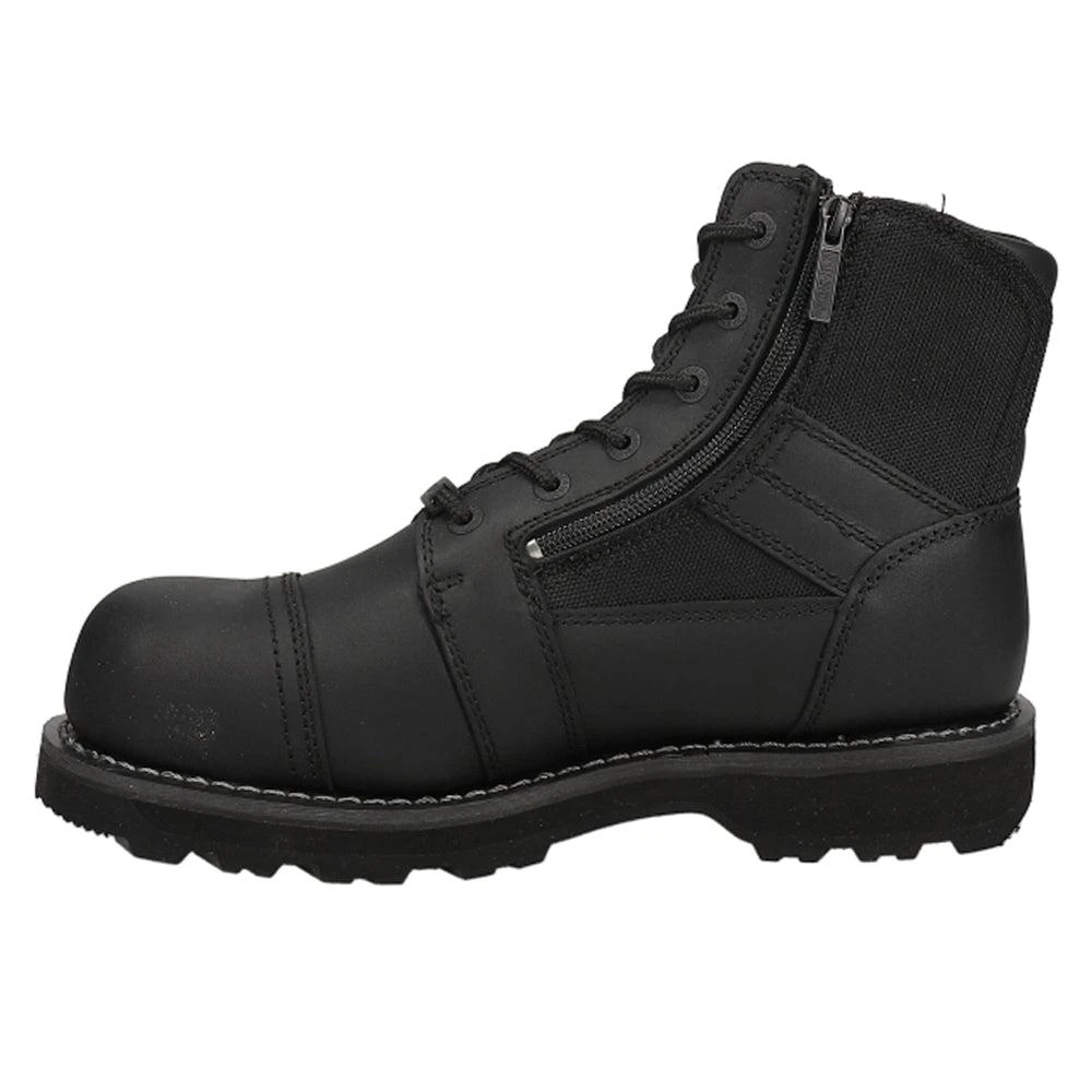 Harley Davidson Bonham 6 Inch Round Toe Motorcycle Boots 3