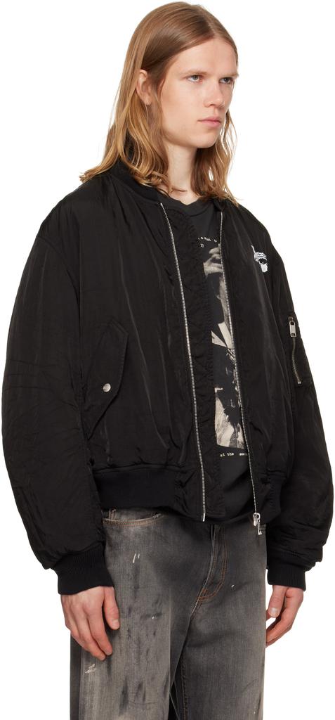 Enfants Riches Deprimes Black 'Enfants Video' Bomber Jacket