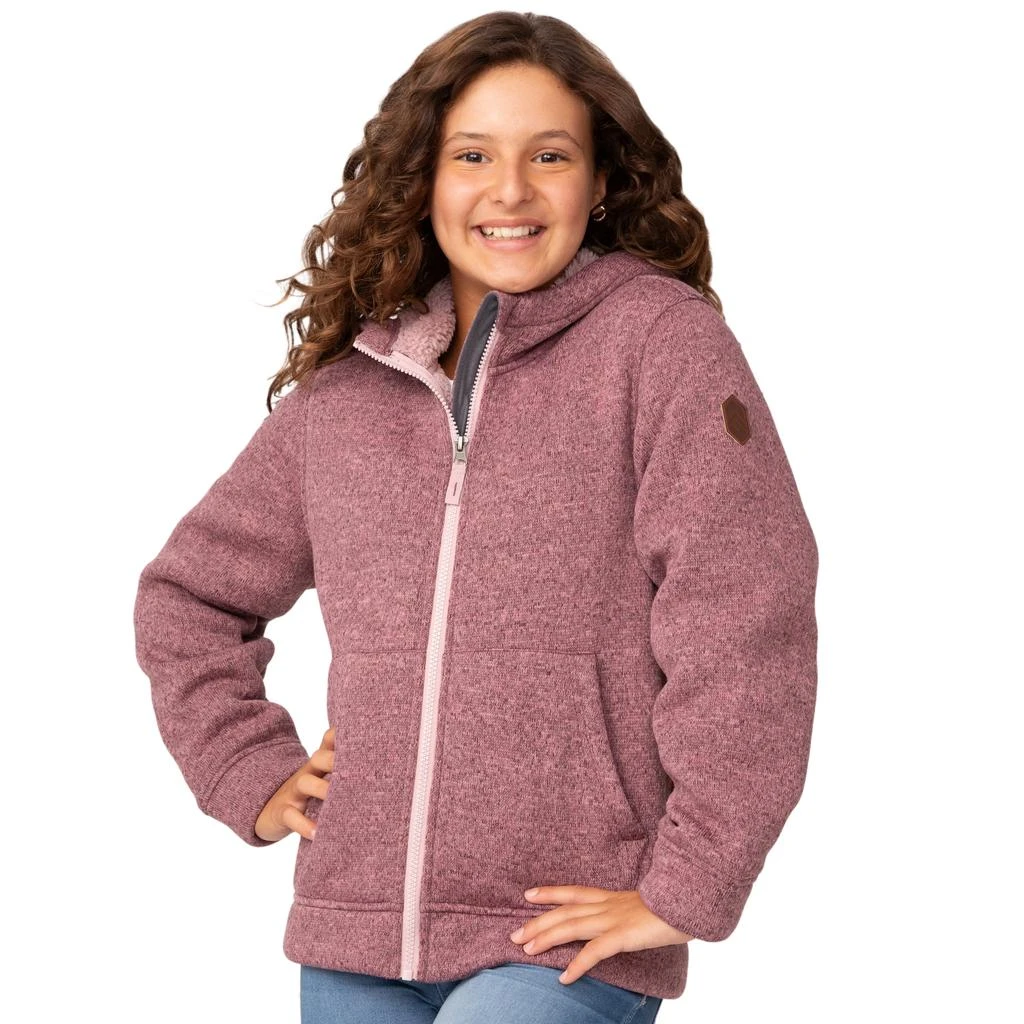 Free Country Girls' Mountain Fleece Jacket 7