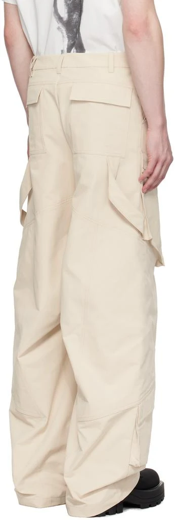 Heliot Emil Beige Cellulae Cargo Pants 3