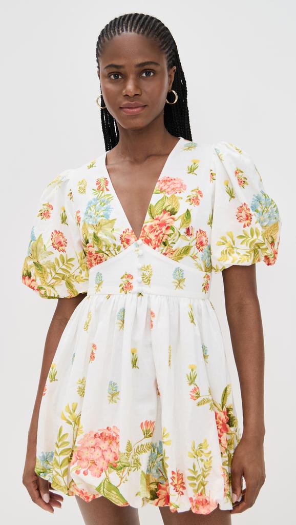 Hemant and Nandita Balloon Hem Mini Dress