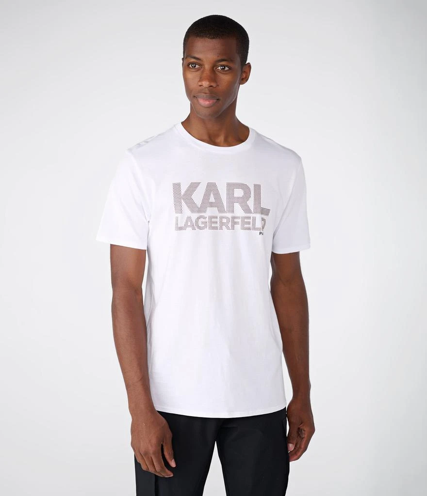 Karl Lagerfeld Paris MICRO DOT LOGO TEE 1