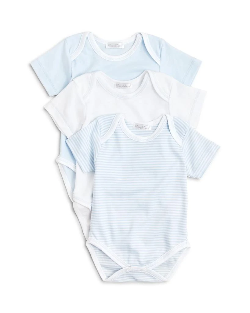 Kissy Kissy Boys' Stripe & Solid Bodysuit, 3 Pack - Baby 1