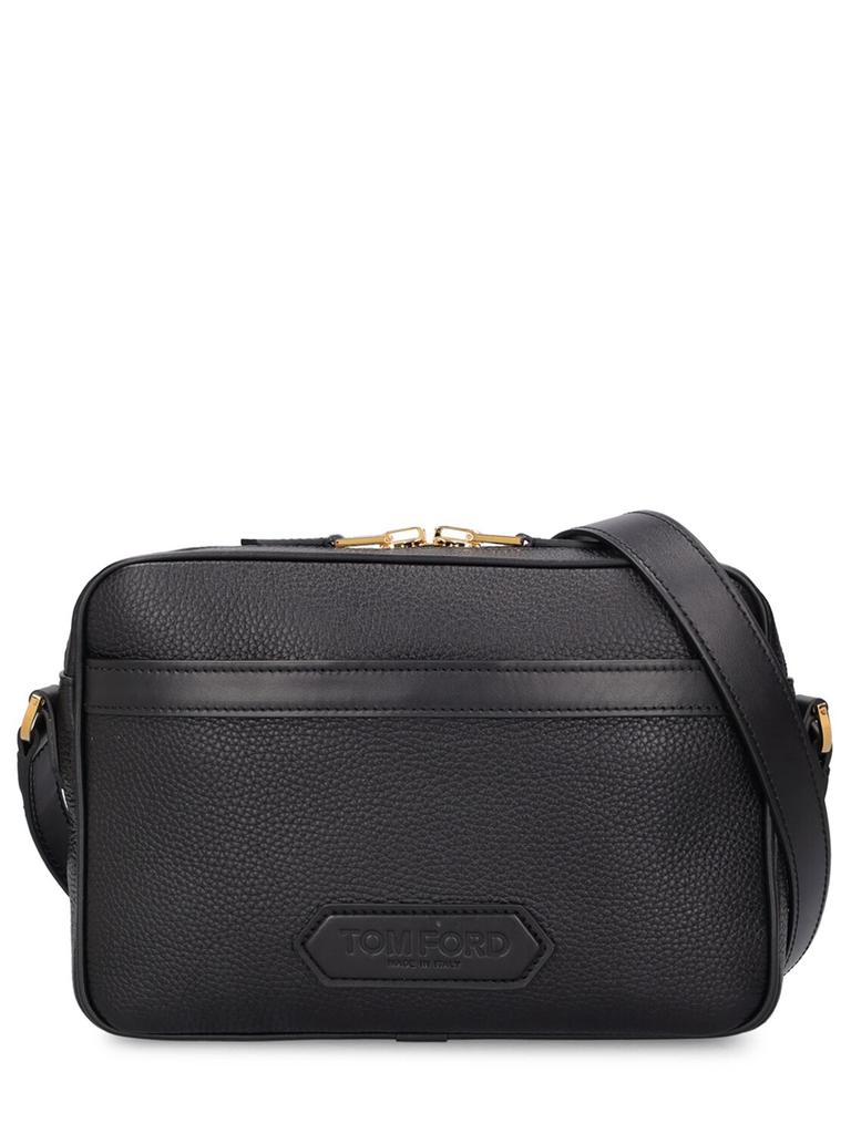 Tom Ford Medium Grain Leather Messenger Bag - Shoulder Bags