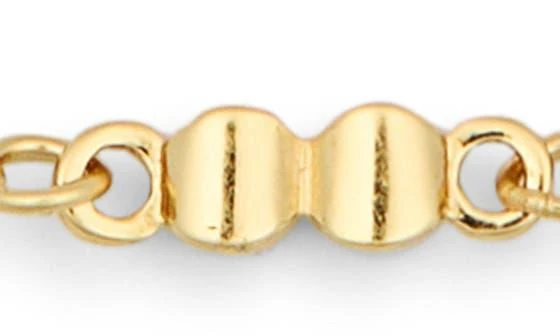 Argento Vivo Sterling Silver Bubble Station Anklet 2